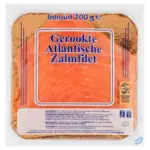 Gerookte zalm 200 gr