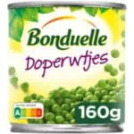 Bonduelle Doperwtjes extra fijn blik 160 gr