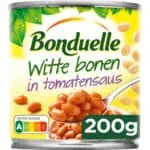 Bonduelle Witte bonen in tomatensaus blik 200 gr