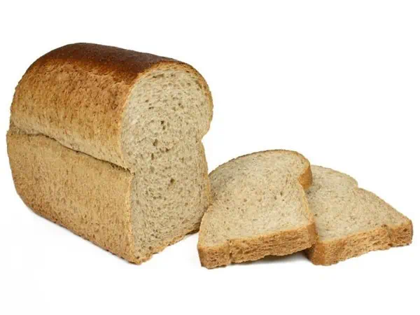 Bruin brood half gesn