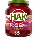 Hak rode bieten sticks 355 gr
