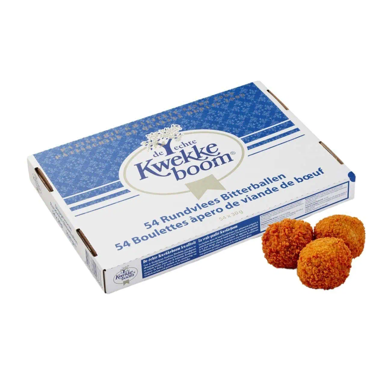 Kwekkeboom bitterballen Kwekkeboom bitterballen 54 x 30 gr - Afbeelding 1