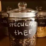 Speculaas thee per ons