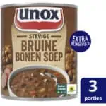 Unox 800ml soep blik bruine bonen