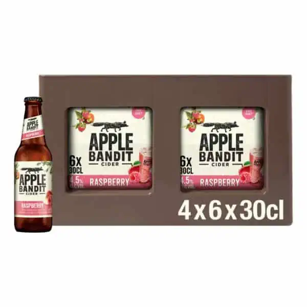 Apple bandit rasberry 24 x 30 cl
