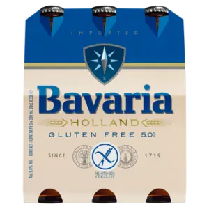 Bavaria glutte vrij bier flesje 30 cl