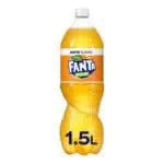Fanta orange zero, pet-fles 1,5 liter