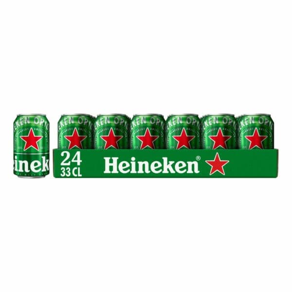 Heineken pilsener blikje 33 cl