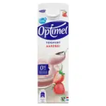 Optimel drink aardbei pak 1 liter