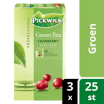 Pickwick groene thee cranberry 20 x 1,5 gr