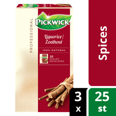 pw zoethout Pickwick thee zoethout pakje 20 zakjes - Afbeelding 1