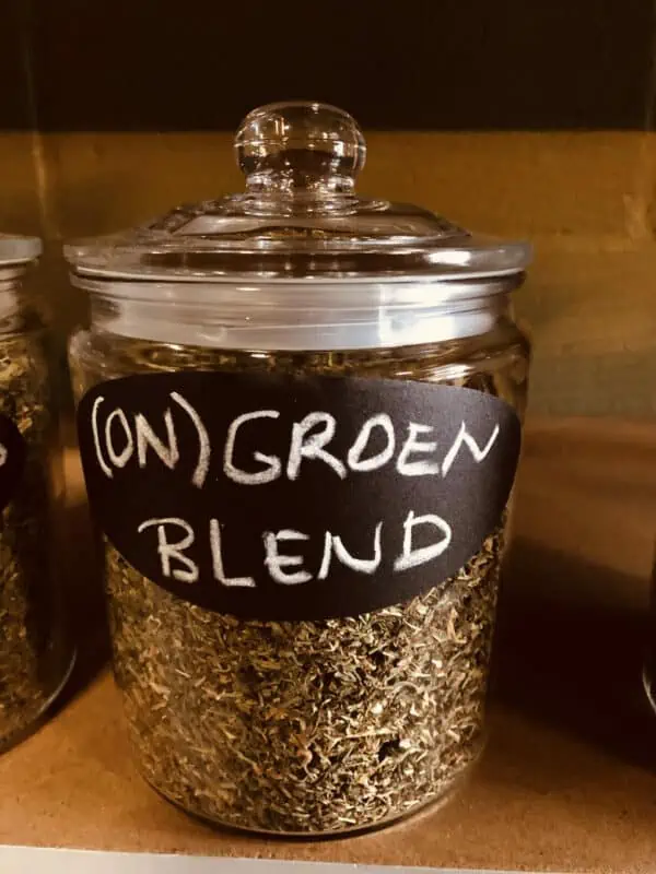Wilder Land (on)groen blend thee per ons