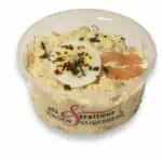 Zalmeisalade bakje +/- 2 ons