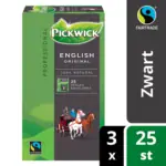 Pickwick thee zakjes engelse melange 1 x 25 zakjes 2 gr