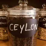 Ceylon blad OP thee per ons