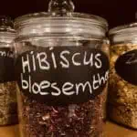 Hibiscusbloesem sabdariffa sudan thee per ons