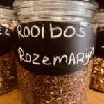 Rooibos rozemarijn thee per ons
